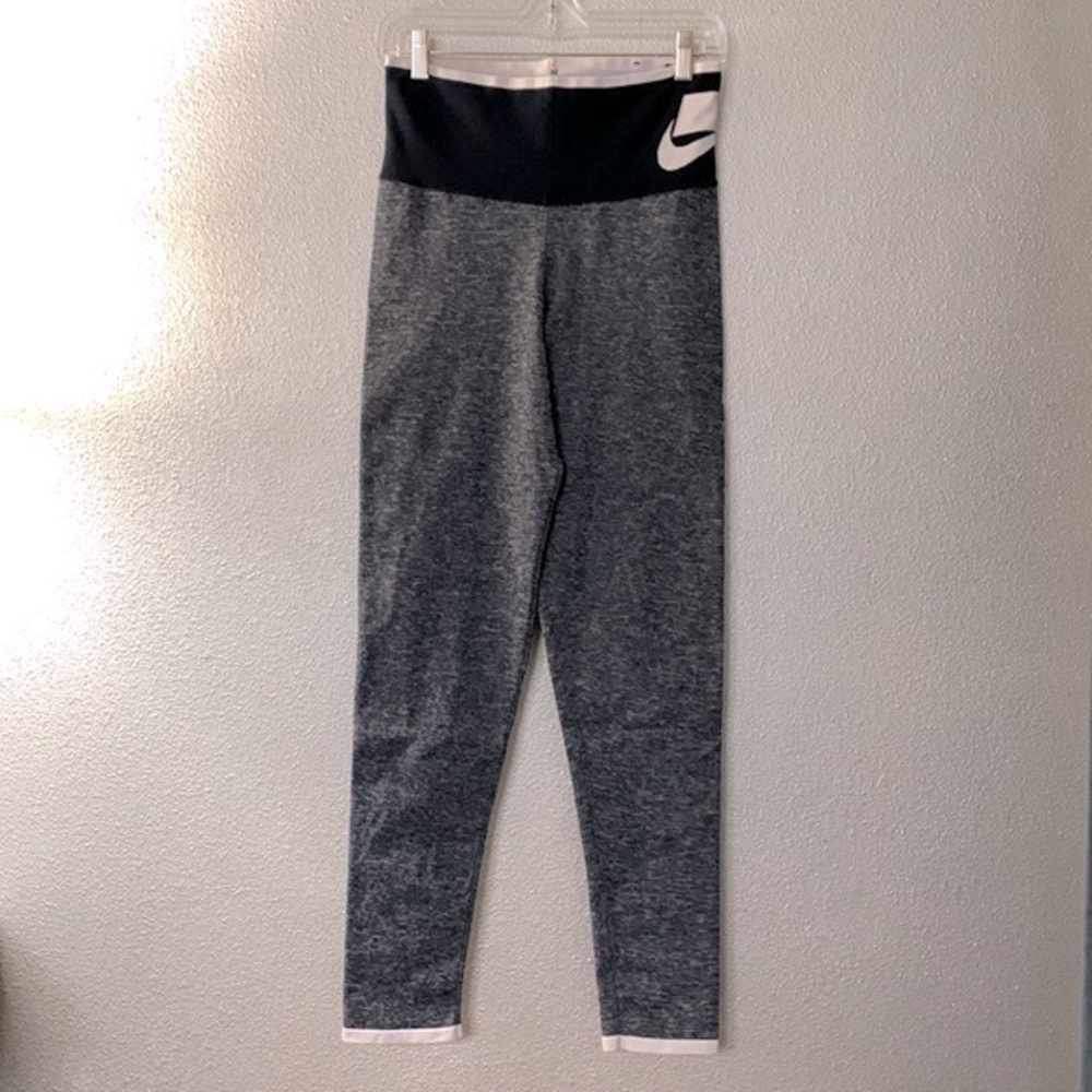 NIKE Tech Knit 7/8 High Rise Leggings Heather Blue Nike Women’s size Medium